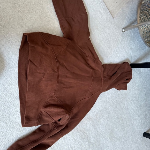 Lululemon Roasted Brown Scuba Xs/S - Picture 3 of 3